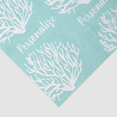 Papier voor het schildpad van turkooizen en wit ko (Detail)