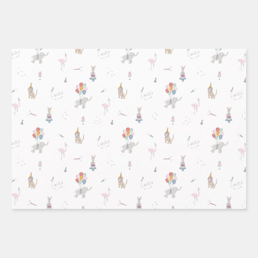 Papier voor het verpakken van dieren inpakpapier vel (Voorkant)