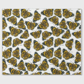 Papier voor het verpakken van gevilde vlinders, ge (Vlak)