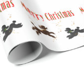 Papier voor het verpakken van kerstpannen (Rol Hoek)