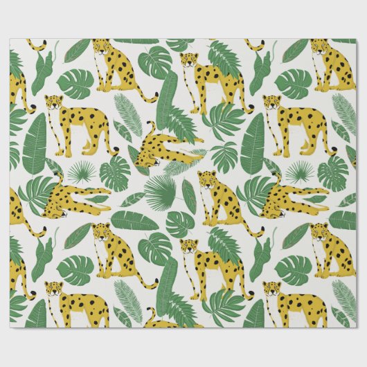 Papier voor het verpakken van luipaarden (Vlak)