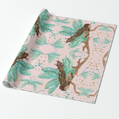 Papier voor het verpakken van onechte libellen (Uitgerold)