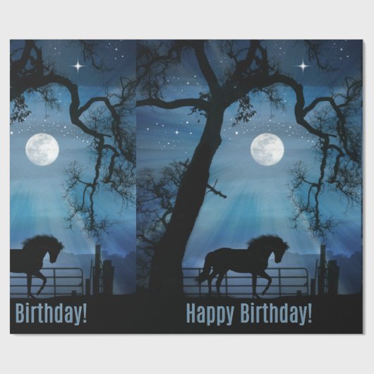 Papier voor het verpakken van paardenbont (Vlak)