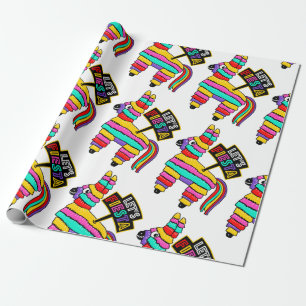 Papier voor het verpakken van piñata-patroon van