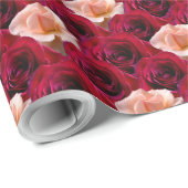Papier voor het verpakken van roos, romantisch Roo (Rol Hoek)