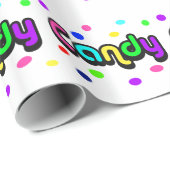 papier voor het verpakken van snoep (Rol Hoek)