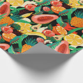 Papier voor het verpakken van tropische vruchten (Hoek)