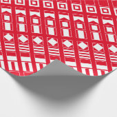 Papier voor het verpakken van zgn. onautische vlag (Hoek)