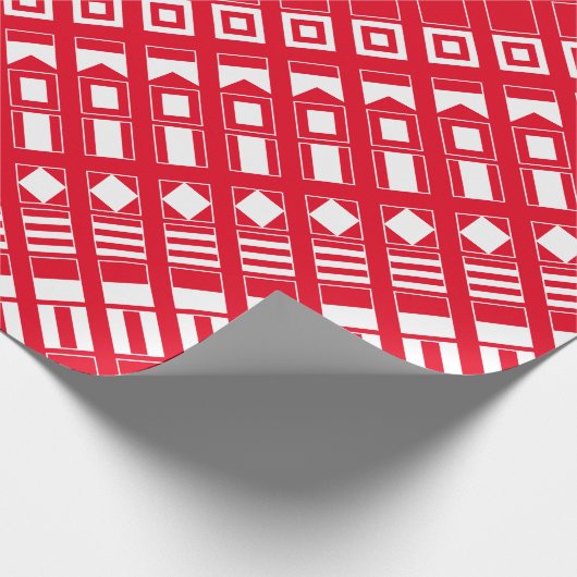 Papier voor het verpakken van zgn. onautische vlag (Hoek)