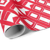 Papier voor het verpakken van zgn. onautische vlag (Rol Hoek)