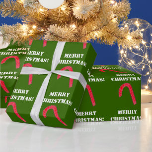 Papier voor het verpakken van zoete kerstrode snoe