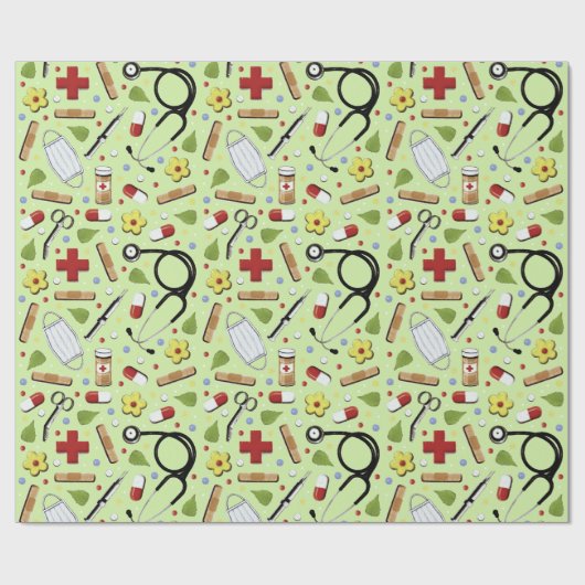 Papier voor het verpakken van zurige cadeautjes (Vlak)