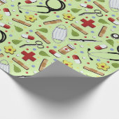 Papier voor het verpakken van zurige cadeautjes (Hoek)