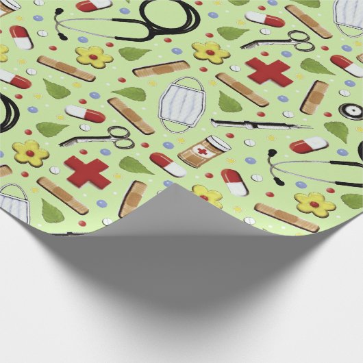 Papier voor het verpakken van zurige cadeautjes (Hoek)