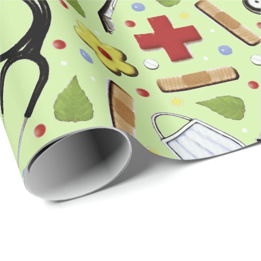 Papier voor het verpakken van zurige cadeautjes (Rol Hoek)