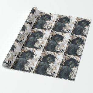 Papier voor het wikkelen van rotsen van Friesian H