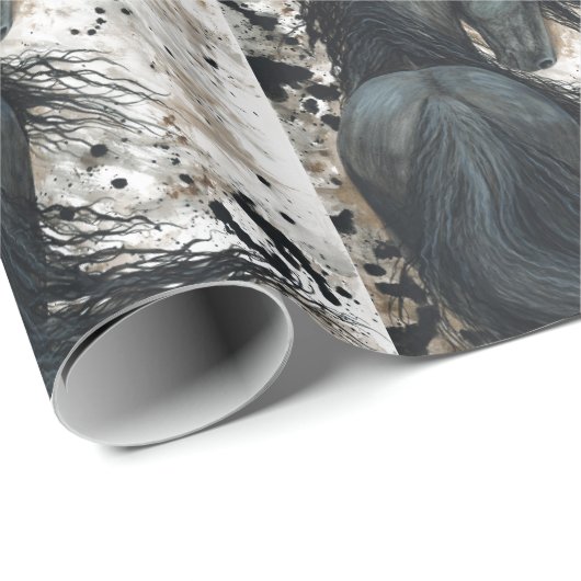 Papier voor het wikkelen van rotsen van Friesian H (Rol Hoek)