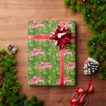 Papier voor het zoete kerstwrappen