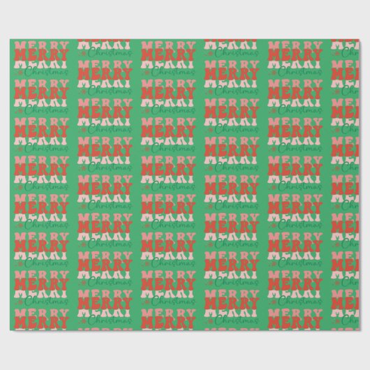 Papier voor het zoete kerstwrappen (Vlak)