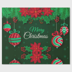 Papier voor het zoete kerstwrappen