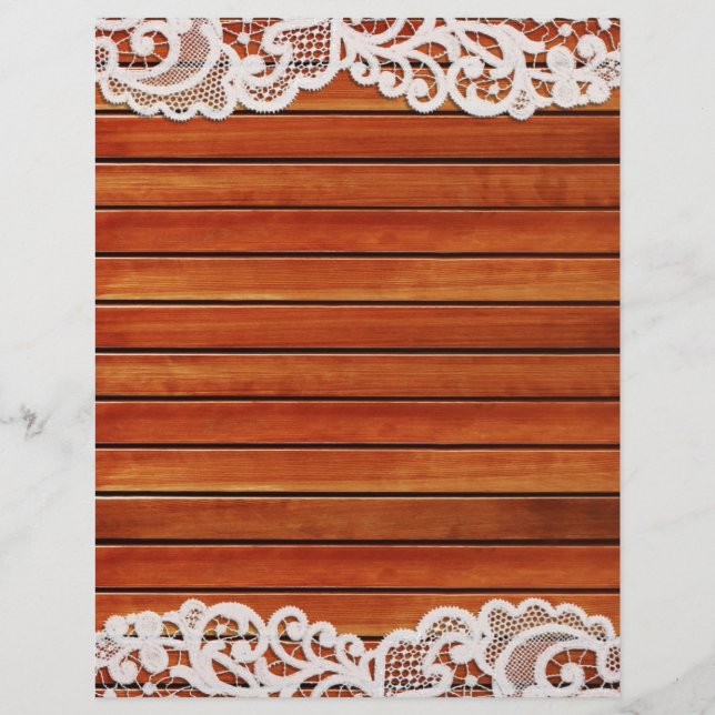 Papier voor hout en kant (Voorkant)