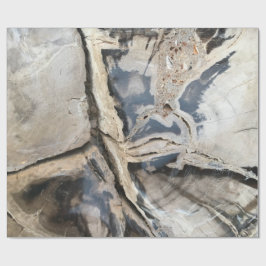 Papier voor inktvulling met zwart en crèmekristal