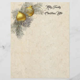 Papier voor kerstbriefbriefbriefbriefjes briefhoofd