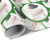 Papier voor kerstinslag in Noorwegen (Rol Hoek)