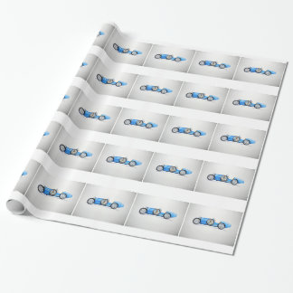 papier voor kerstracewagens