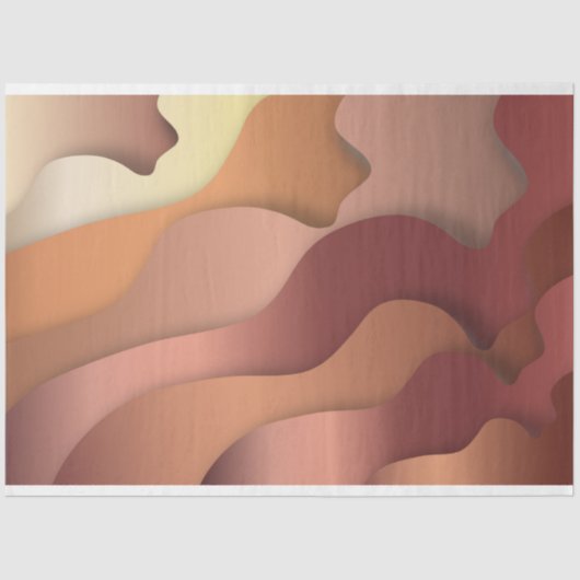 papier voor koper - oceaanweefsel (Voorkant)