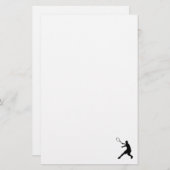 Papier voor logo, voor tennissilhouette (Voorkant / Achterkant)