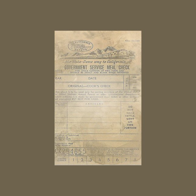  papier voor maaltijdcheques (Creator heeft geüpload)