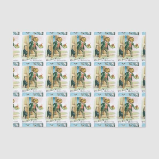 Papier voor Man van pompoenen (Voorkant)