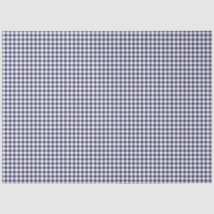 Papier voor marineblauw en wit gingham-patroonpapi