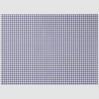 Papier voor marineblauw en wit gingham-patroonpapi