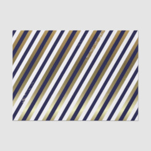 Papier voor marinescheepvaart, wit, gouddiagonaal