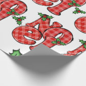 Papier voor noel-opvulling (Hoek)