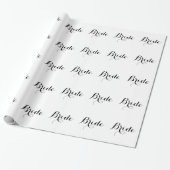 Papier voor onmiddellijke verpakking - Bridescript (Uitgerold)