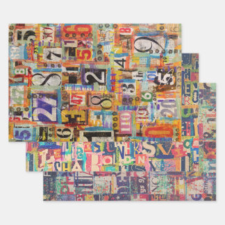 Papier voor onmiddellijke verpakking, collage- en inpakpapier vel