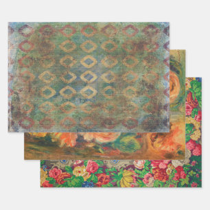 Papier voor onmiddellijke verpakking, collage- en  inpakpapier vel