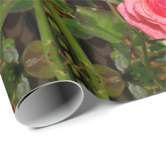 Papier voor onmiddellijke verpakking met roze roze (Rol Hoek)