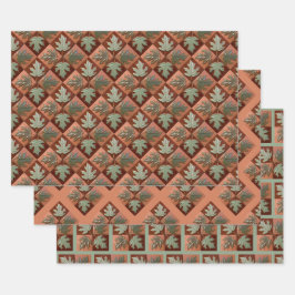 Papier voor onmiddellijke verpakking van 3 vellen