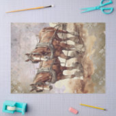 papier voor ontkoppelde trekpaarden (Craft)