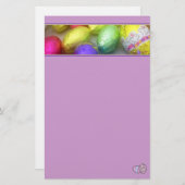 Papier voor paaskleuren (Lavender) (Voorkant / Achterkant)