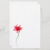 Papier voor papaver (Voorkant / Achterkant)