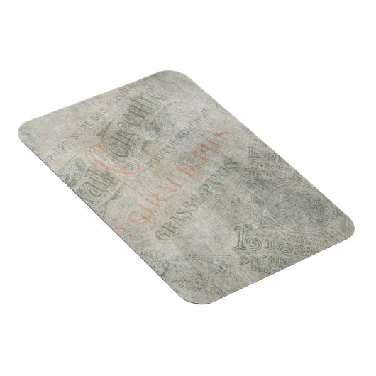 Papier voor papier — Parisiaans reclameinkend Magneet (Rechterzijde)