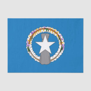 Papier voor patriottisch weefsel met vlag Noordeli