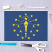 Papier voor patriottisch weefsel met vlag van Indi (Craft)