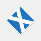 Papier voor patriottische doeleinden, met Schotse  Servetten (Hoek)