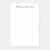 Papier voor persoonlijke paren post-it® notes (Voorkant)